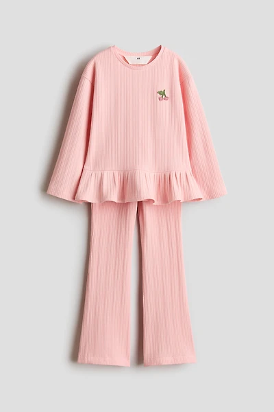 2-Piece Ribbed Set