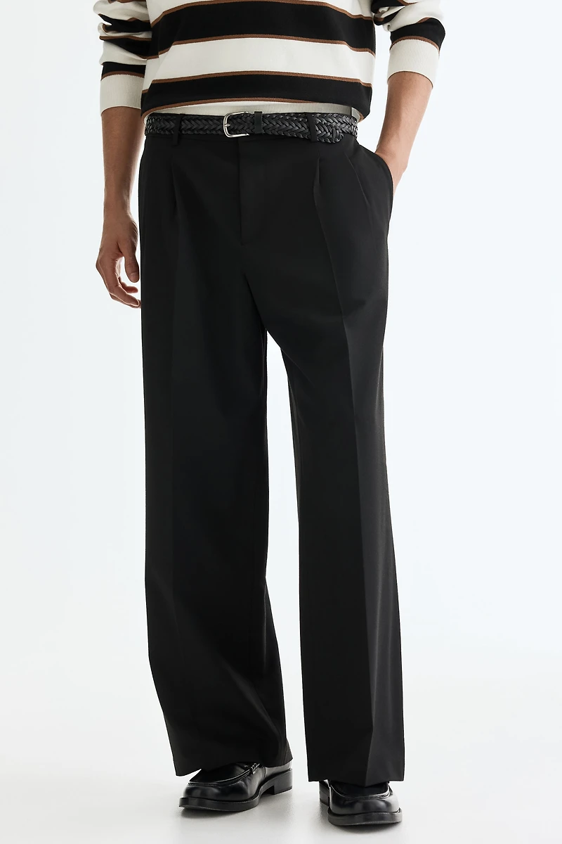 Loose-Fit Tailored Pants