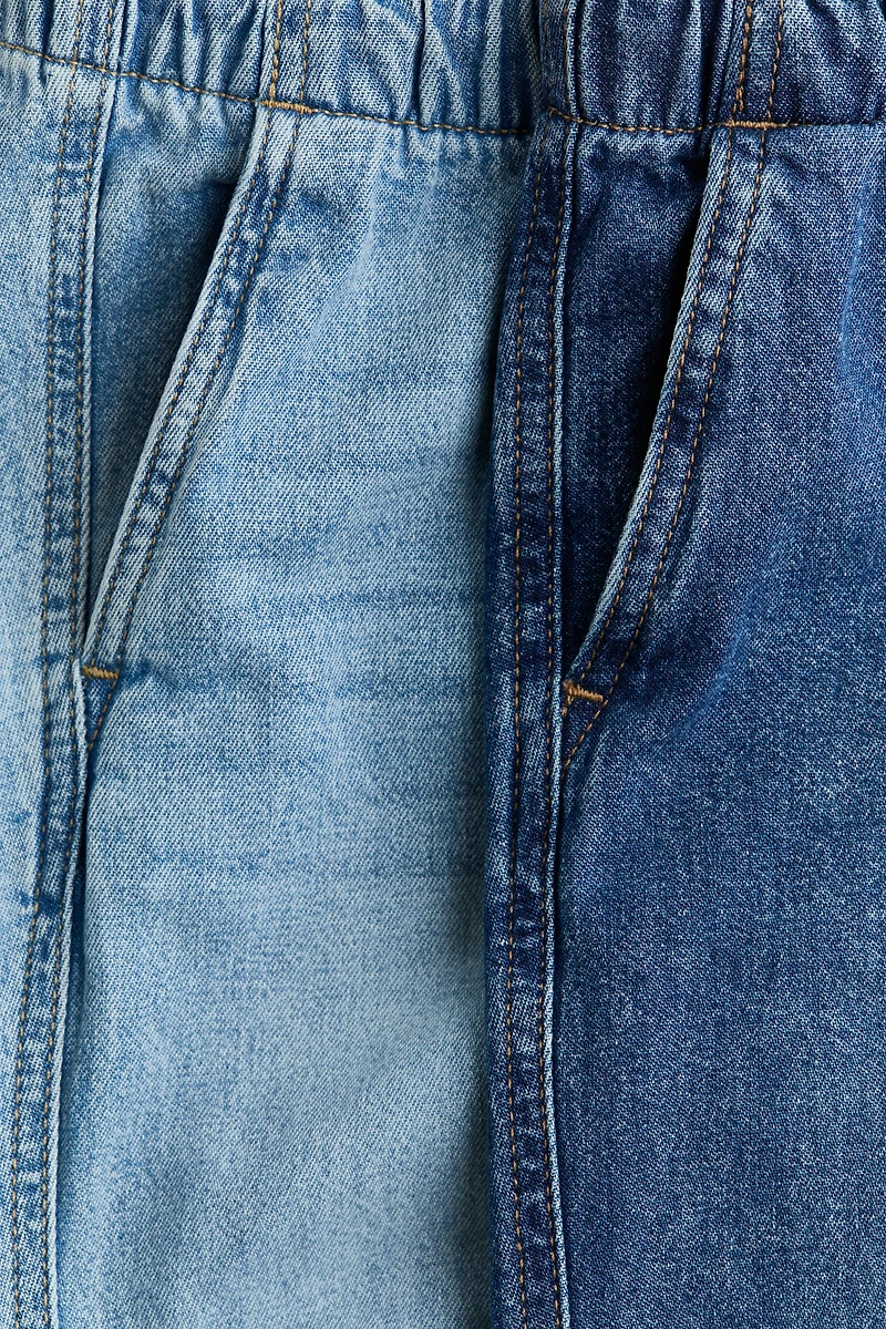 2-Pack Denim Joggers