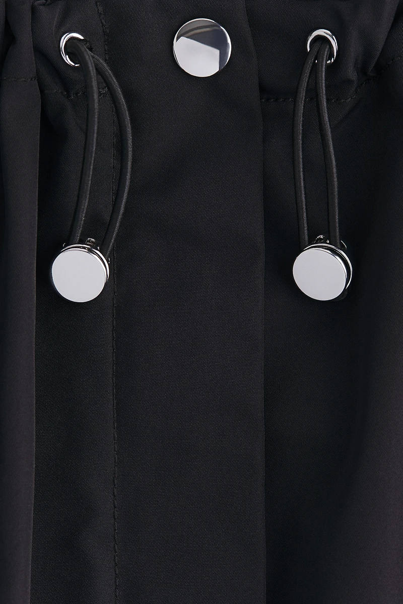 Drawstring-Detail Windbreaker