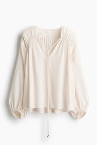 Oversized Viscose Blouse