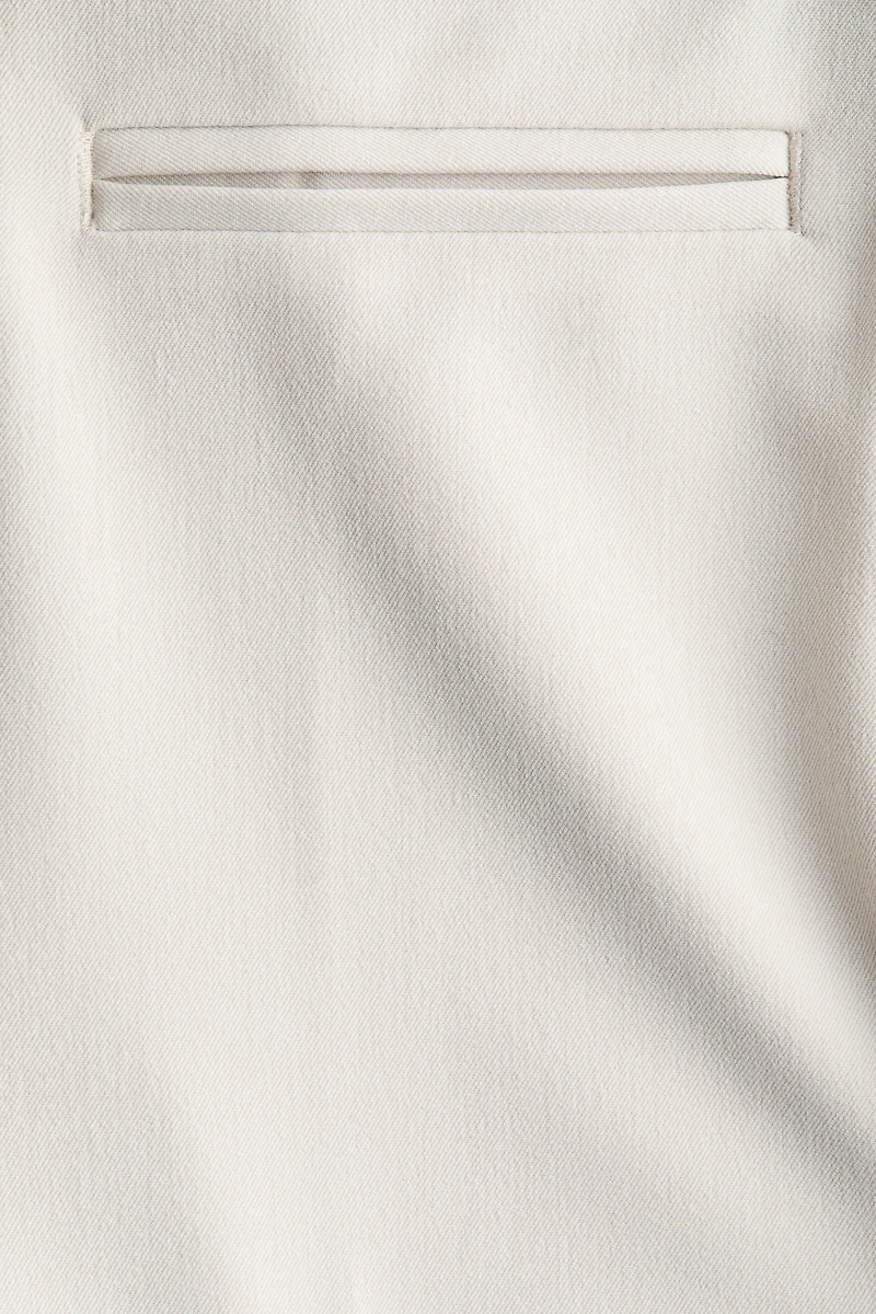 Pantalon semi-évasé en sergé