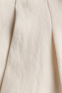 Ankle-Length Twill Pants