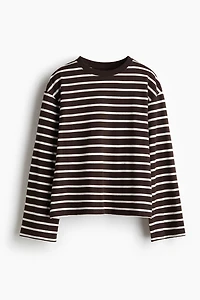 Long-Sleeved Cotton Top