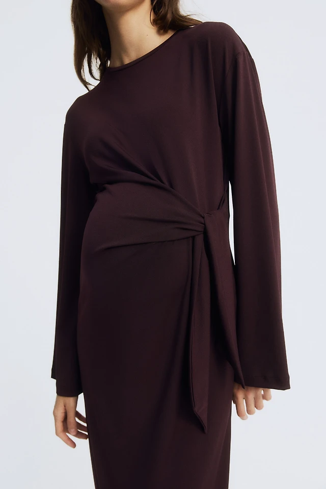 h&m a line tie strap dress Hm A Line Tie Strap Dress