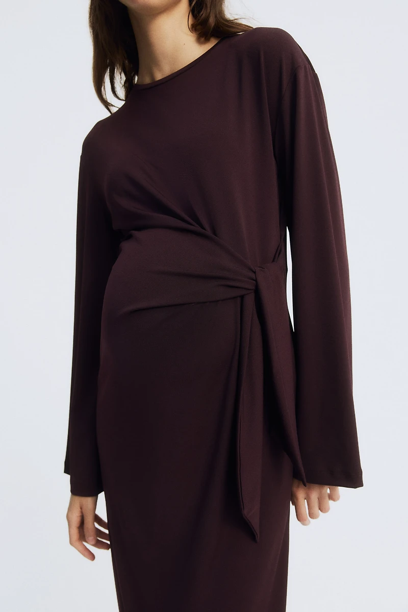 MAMA Tie-Detail Dress