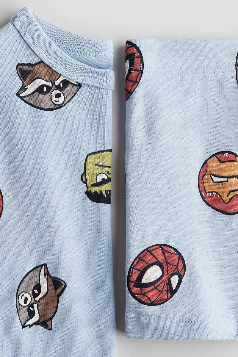 Snug Fit Cotton Jersey Pajamas