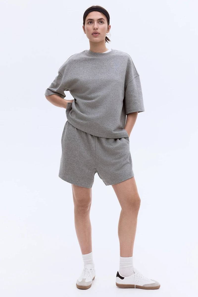Short-Sleeved Sweatshirt