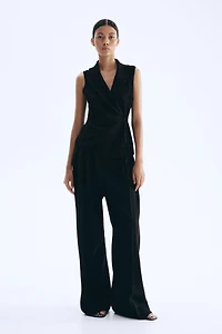 Textured Jersey Vest