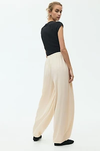 Pantalon à cordon avec jambes ballon