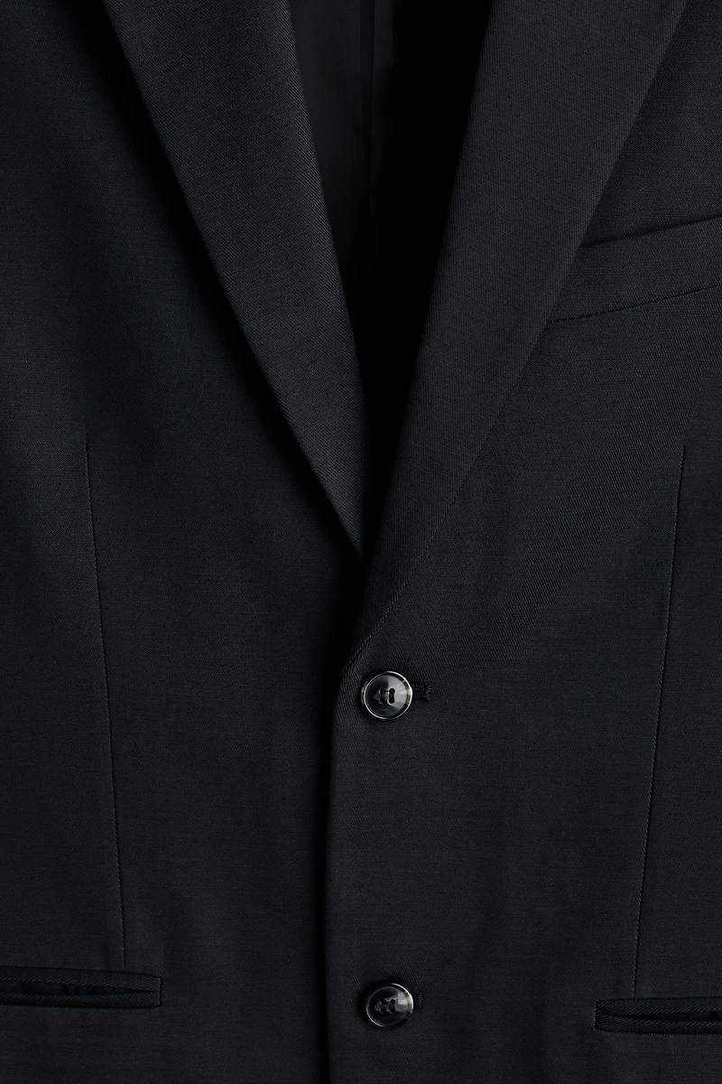 Veste classique à fermeture droite