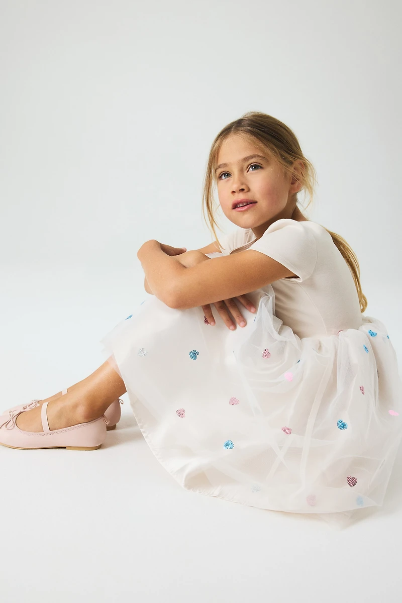 Dress with Flared Skirt