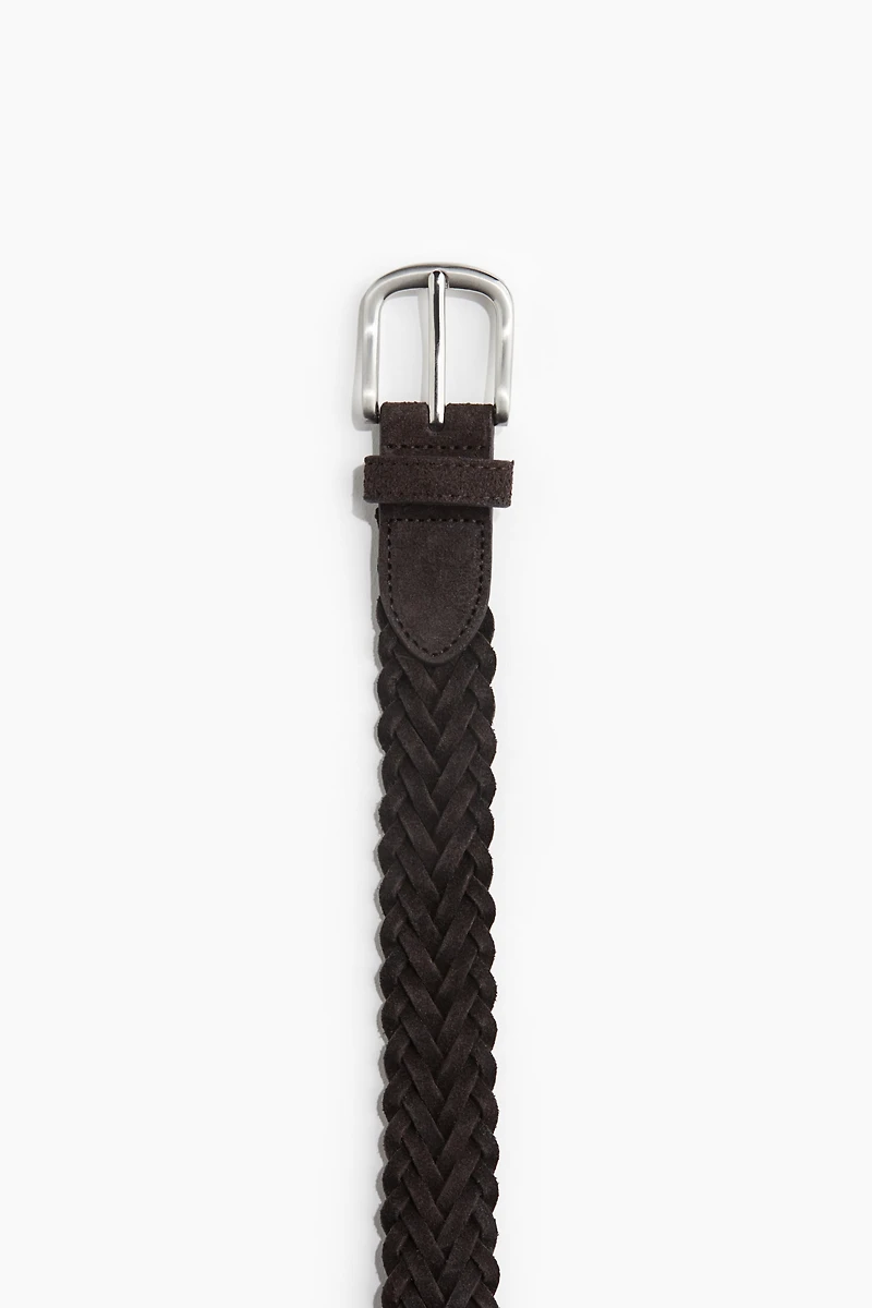 Braided Leather Belt