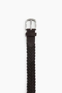 Braided Leather Belt