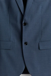 Slim Fit Single-Breasted Jacket