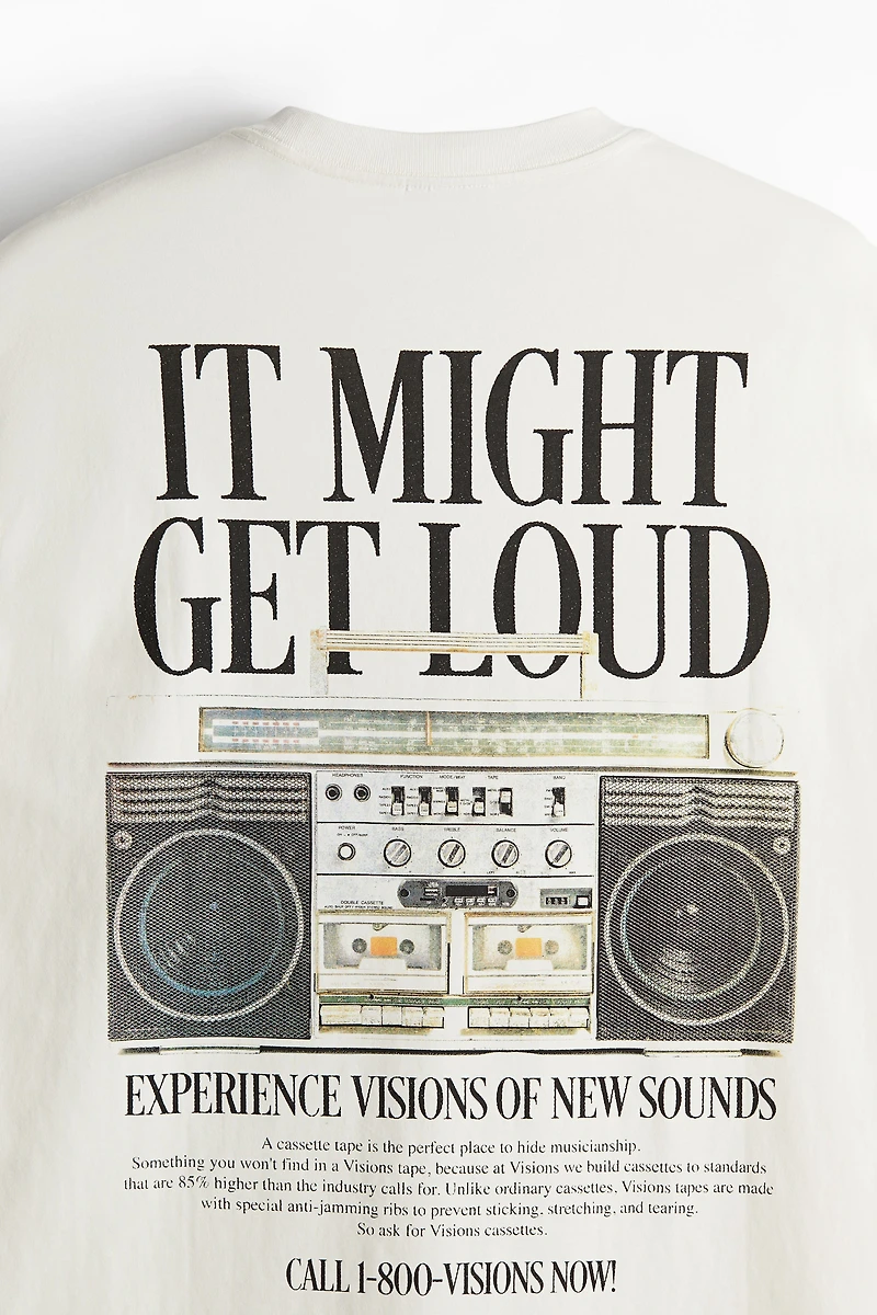 Loose Fit Printed T-shirt