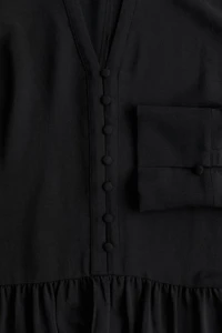 Tie-Neck Dress