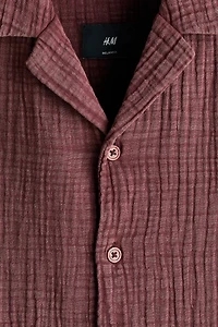 Chemise décontractée en mousseline