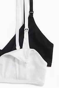 MAMA 2-pack cotton nursing bras