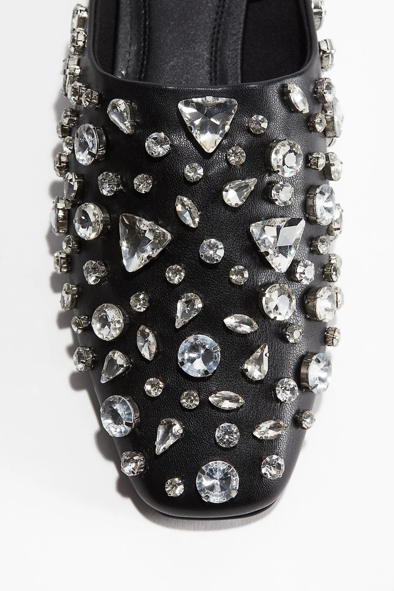 Embellished Mules