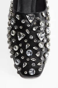 Embellished Mules