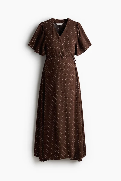 MAMA Nursing wrap dress