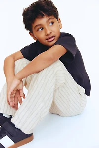 Lot de 2 pantalons en lin mélangé