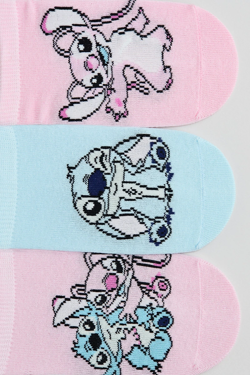 Lot de 5 paires chaussettes sans tige