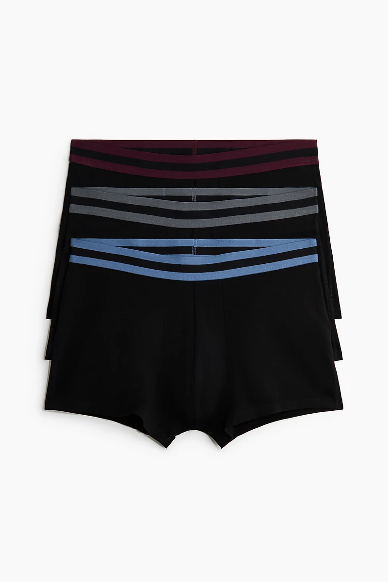 3-Pack Short Boxer Briefs with Lycra®