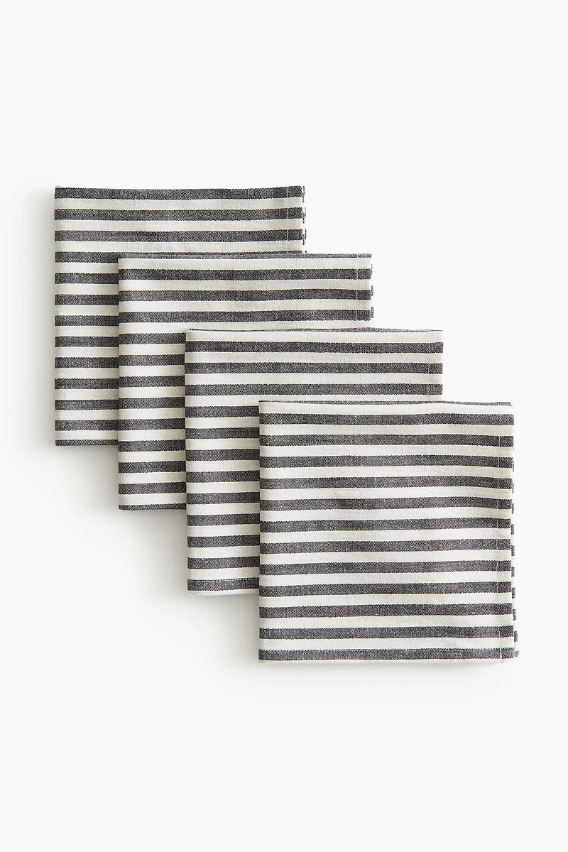 4-Pack Cotton Napkins