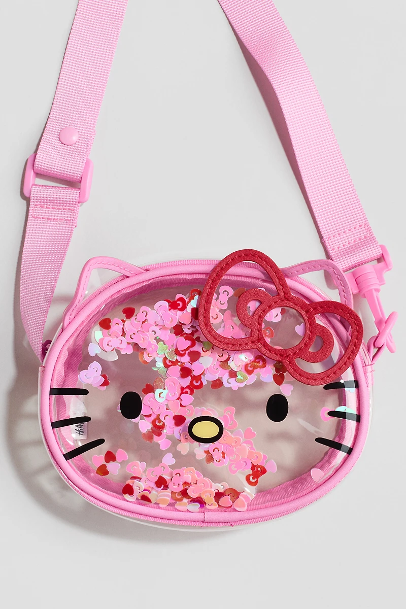 Appliquéd Crossbody Bag