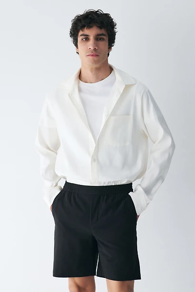 Four-Way Stretch Regular-Fit Shorts