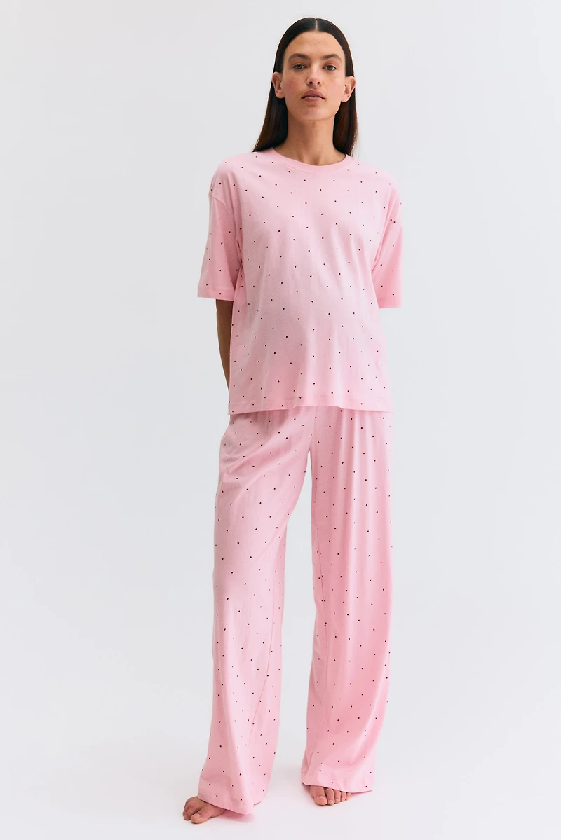 MAMA Before & After Cotton Pajamas