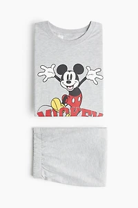 Printed Jersey Pajamas