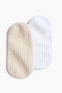 Lot de 2 paires chaussettes Pilates