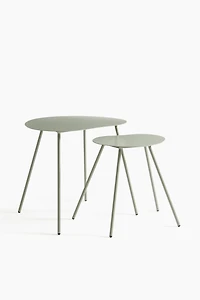 Metal Side Table Set