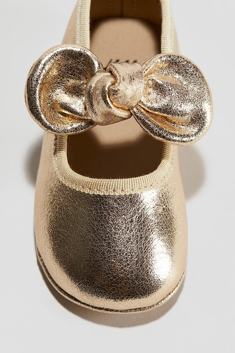 Ballerines d'intérieur à semelle souple