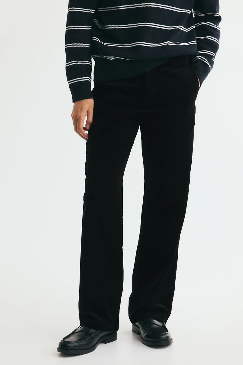 Relaxed-Fit Corduroy Pants