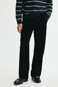 Relaxed-Fit Corduroy Pants