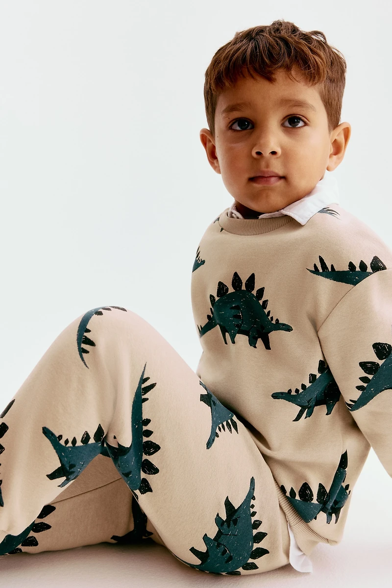 Printed Sweatpant Joggers