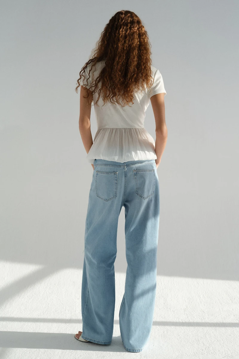 Baggy Regular Waist Jeans