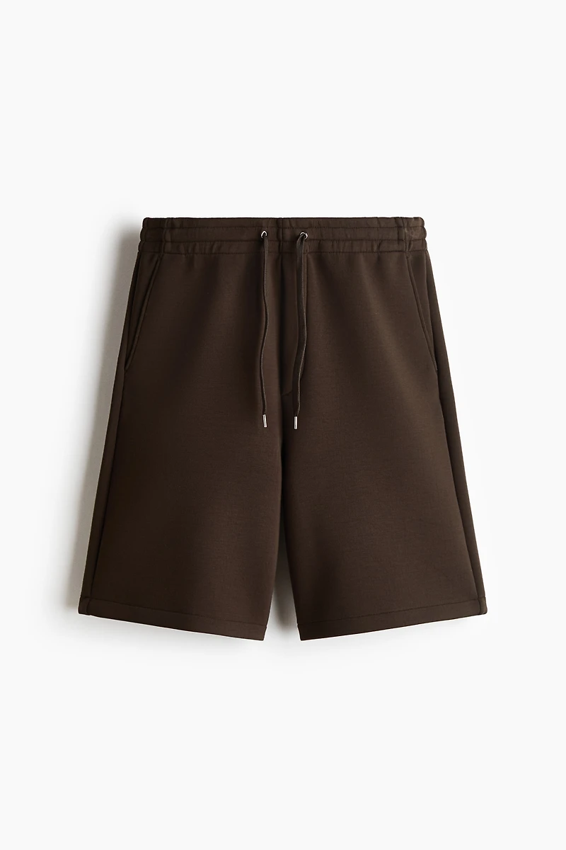 Relaxed-Fit Scuba Shorts