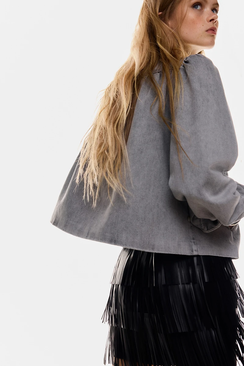 Oversized Denim Shacket