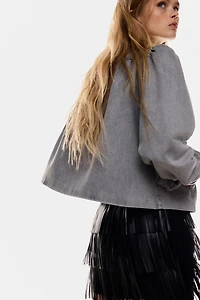 Oversized Denim Shacket