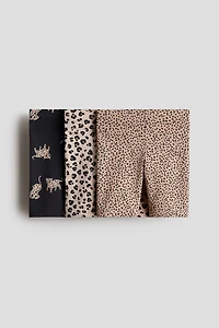 3-Pack Cotton Bike Shorts