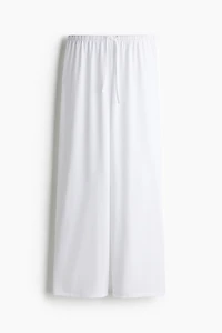 Straight-Leg Drawstring Pants
