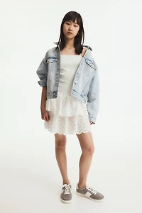 Smocked Strappy Dress