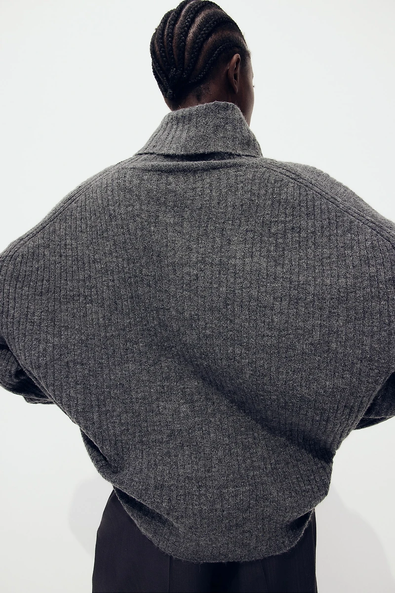 Oversized Turtleneck Sweater