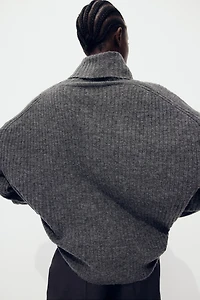 Oversized Turtleneck Sweater