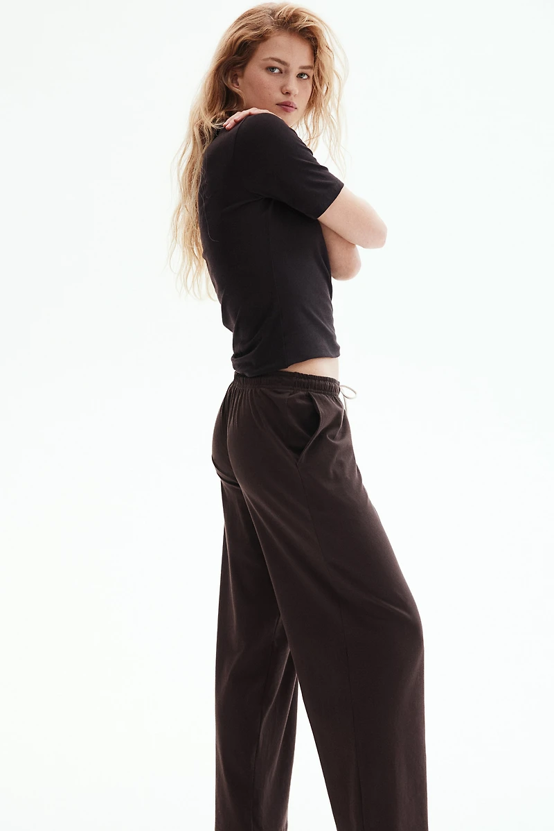 Wide-Leg Joggers